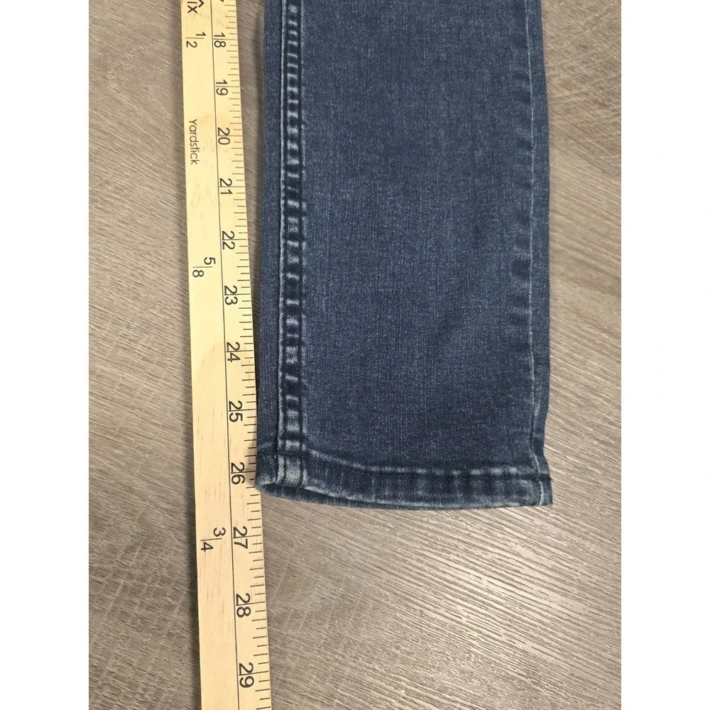 Free People Jeans Womens 30 Blue Denim‎ High Rise Tie Closure Stretch 30